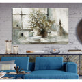 Daisy Still Life Premium Gallery Wrapped Canvas