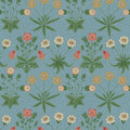 Daisy Wedgwood And Coral Peel And Stick Wallpaper