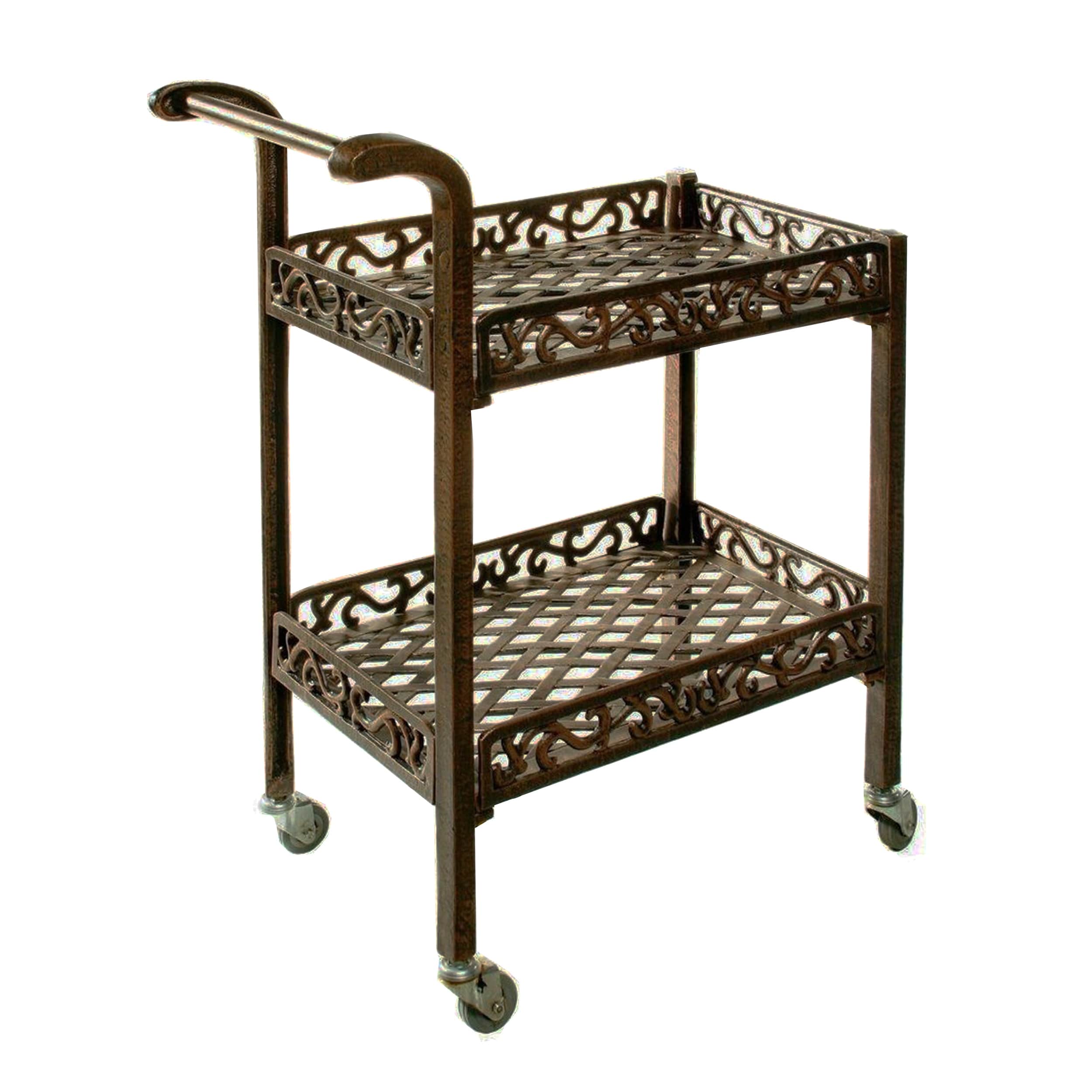 Dakota Cast Aluminum Garden Service Cart