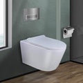 Dakota In Wall Toilet Combo Set Toilet Bowl With Soft Close Seat Tank And Carrier System 2 X 4 Studs Push Buttons Included