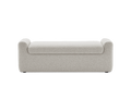 Dakota Performance Bouclé Storage Bench