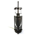 31 H In. Fieldstone 2 Light Metal Lamp Base Mpn 369