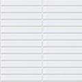 Glass Accent 1X6 Inch Straight Joint Mosaic In Classic Solid Ice White 12X12