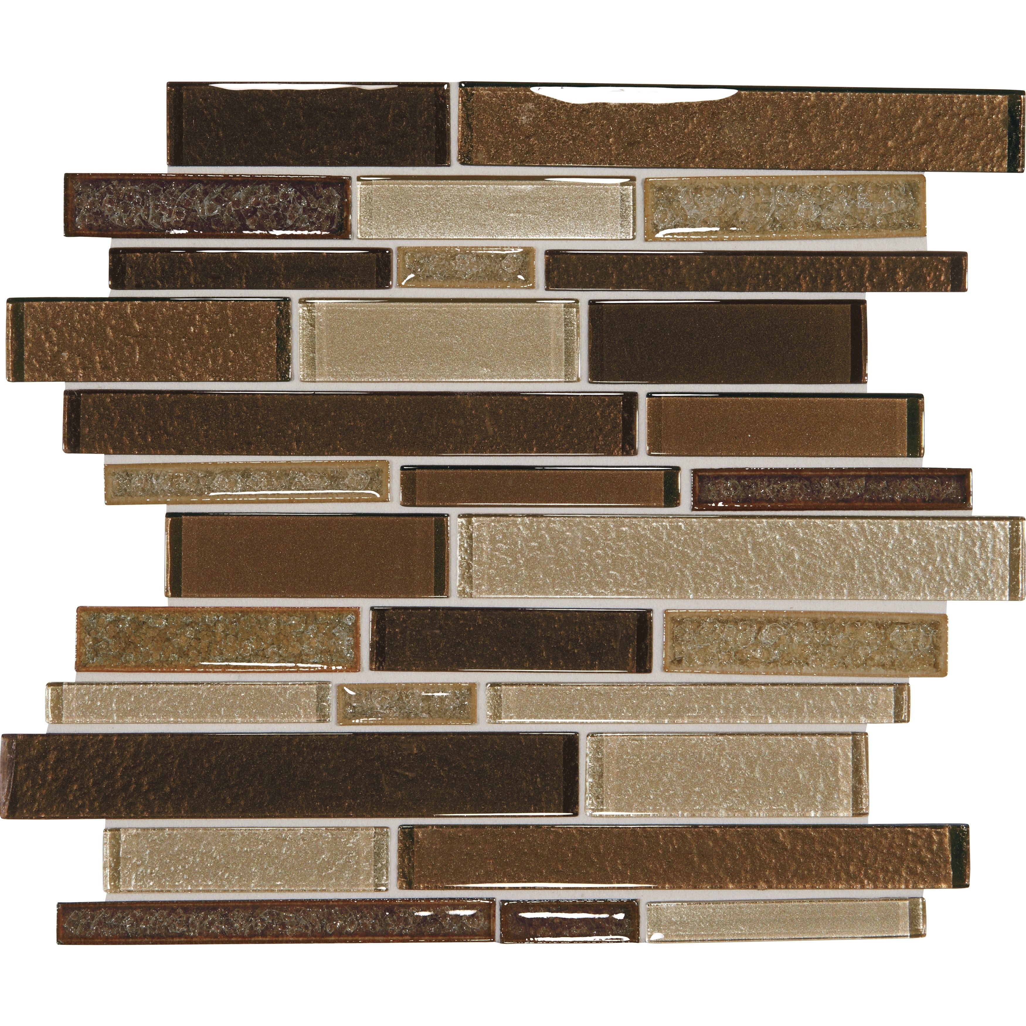 Crystal Shores Random Mosaic Copper Coast 14.25 X 11.75