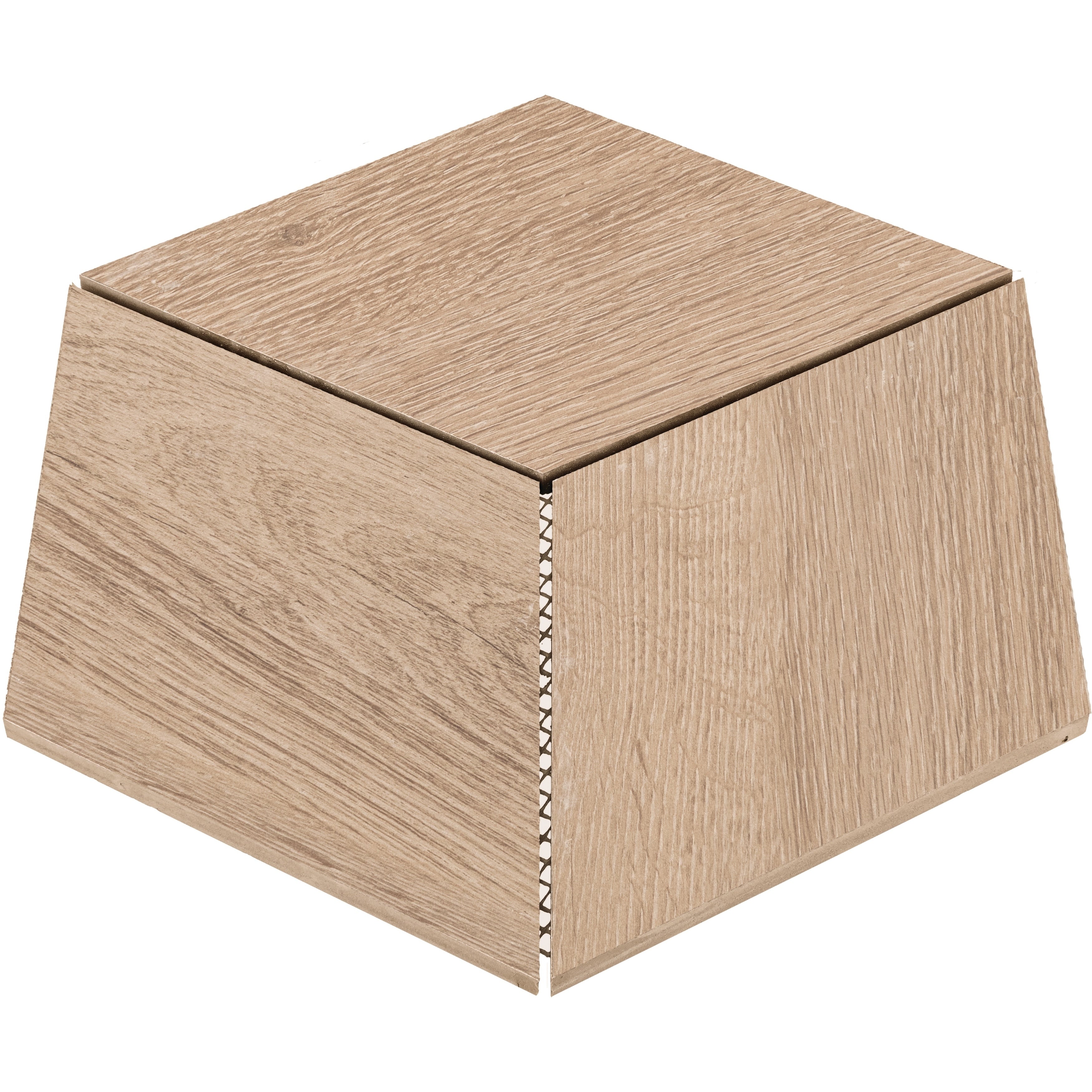 Daltile Emerson Wood 3D Cube Mosaic Tile 10 Pc Per Carton 6.20 Sqft Per Carton