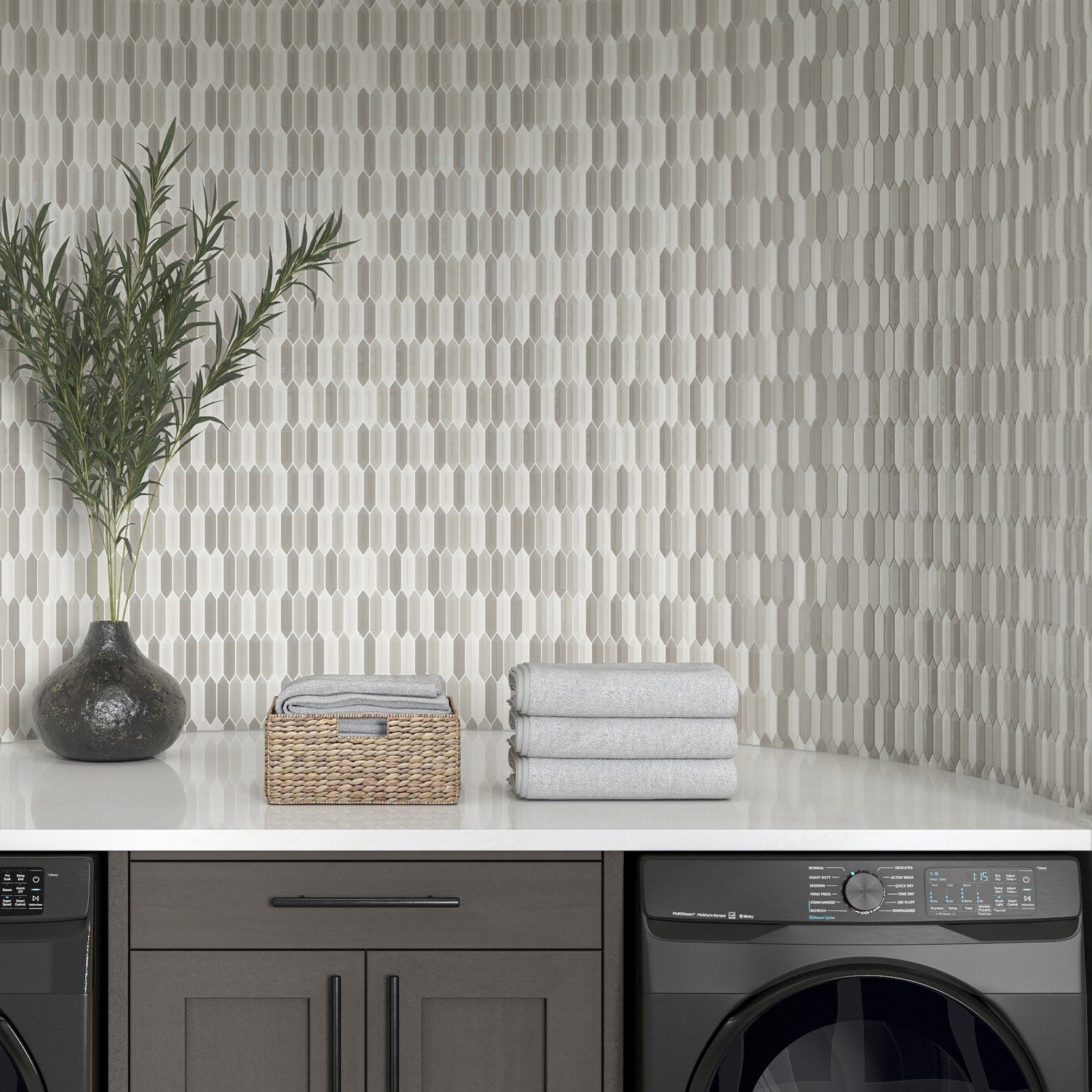 Daltile Revalia Remix 1 X 4 Picket Mosaic Tile 10 Pcs Per Carton 9.40 Sqft Per Carton