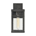 Dalton 13 High 1 Light Outdoor Sconce Textured Black