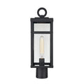 Dalton 20 High 1 Light Outdoor Post Light Textured Black 20 Inch H