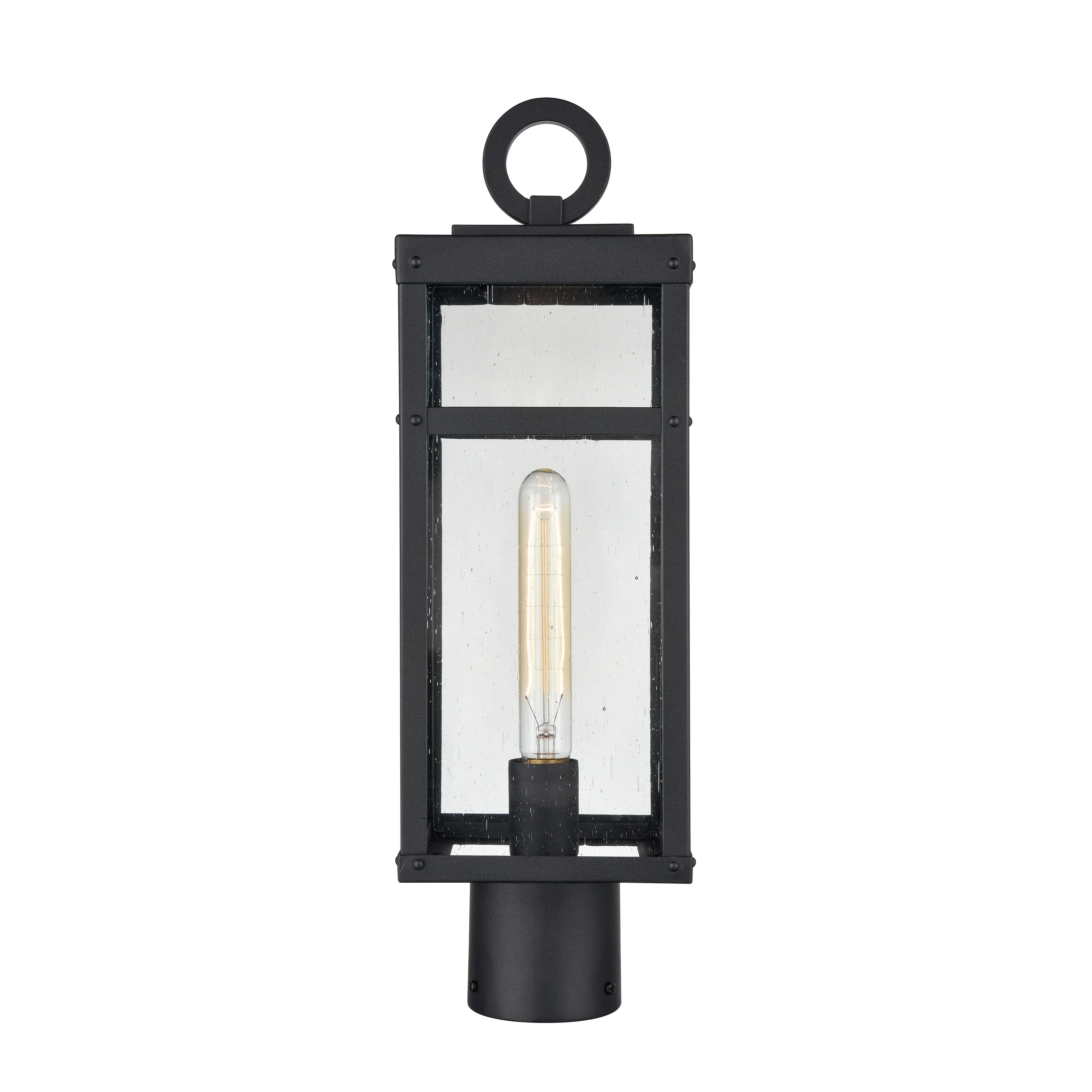 Dalton 20 High 1 Light Outdoor Post Light Textured Black 20 Inch H