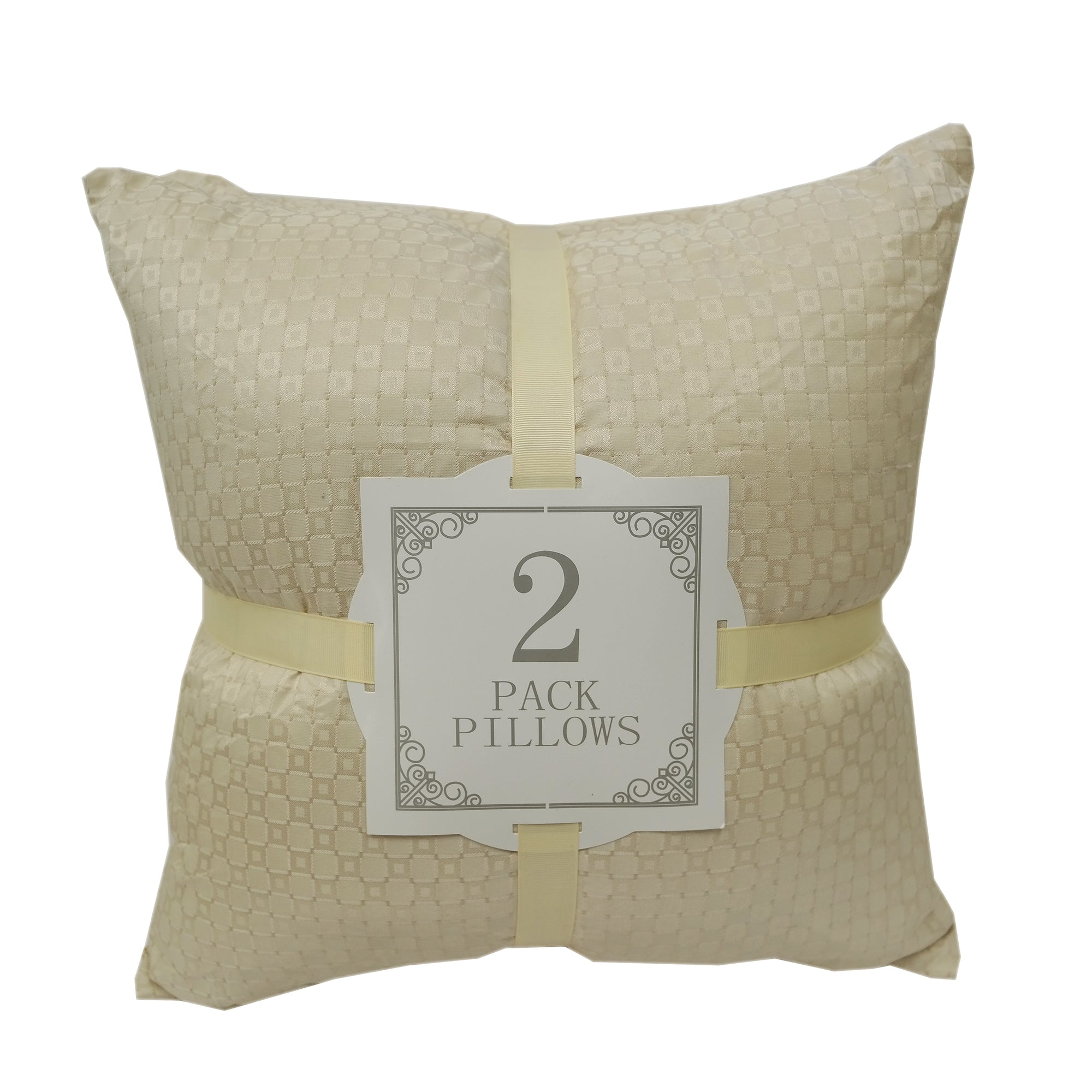 Home Accent Throw Pillows Damask Satin Look Throw Pillows Set Of 2