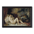 Danae C 1560 1565 Titian Custom Framed Canvas
