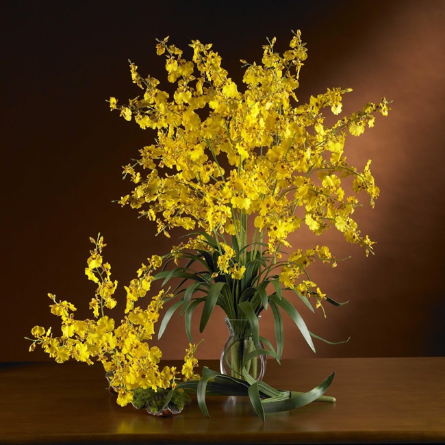 Dancing Lady Orchid 29 Inch Artificial Flowers Set Of 12