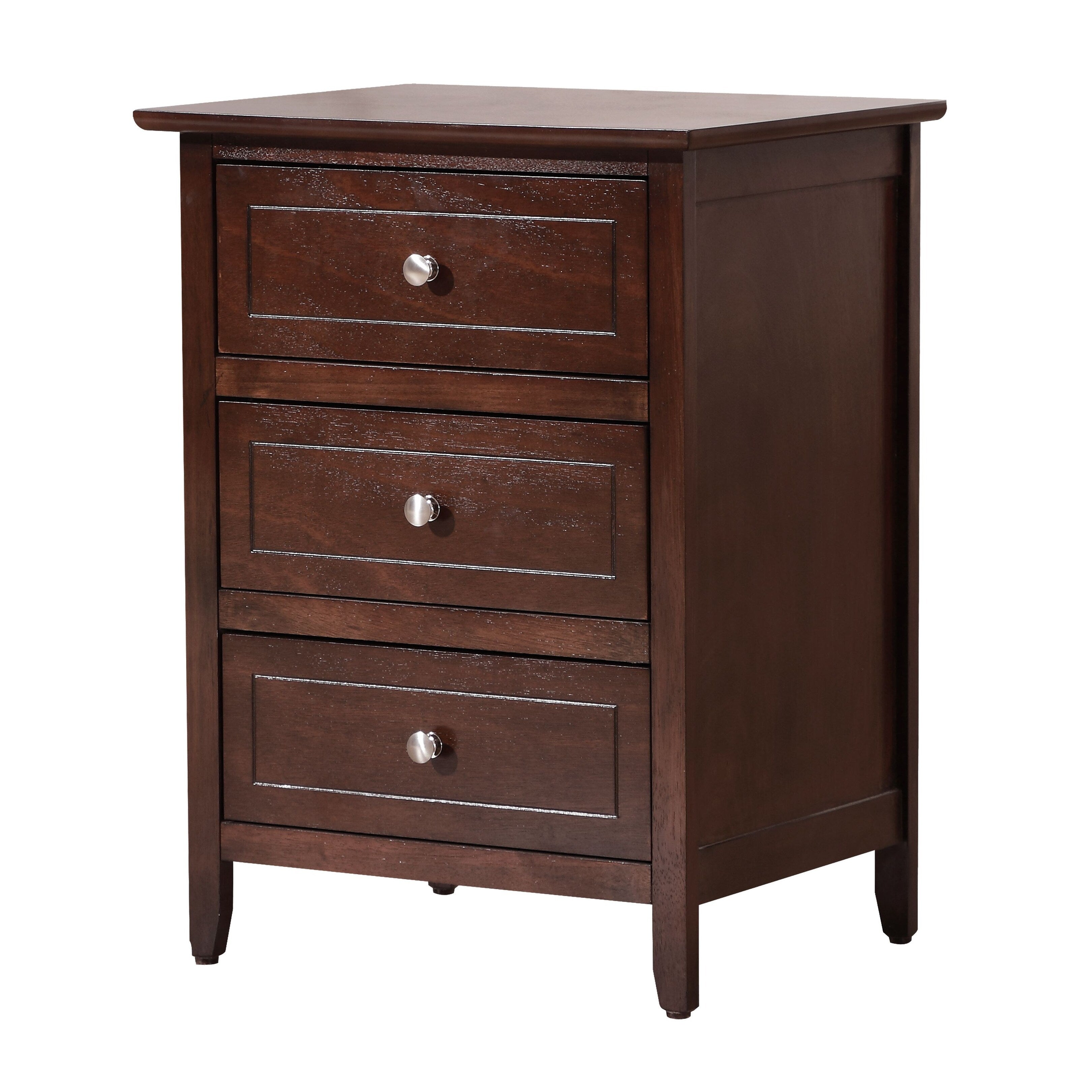 Glory Furniture 3 Drawer Nightstand
