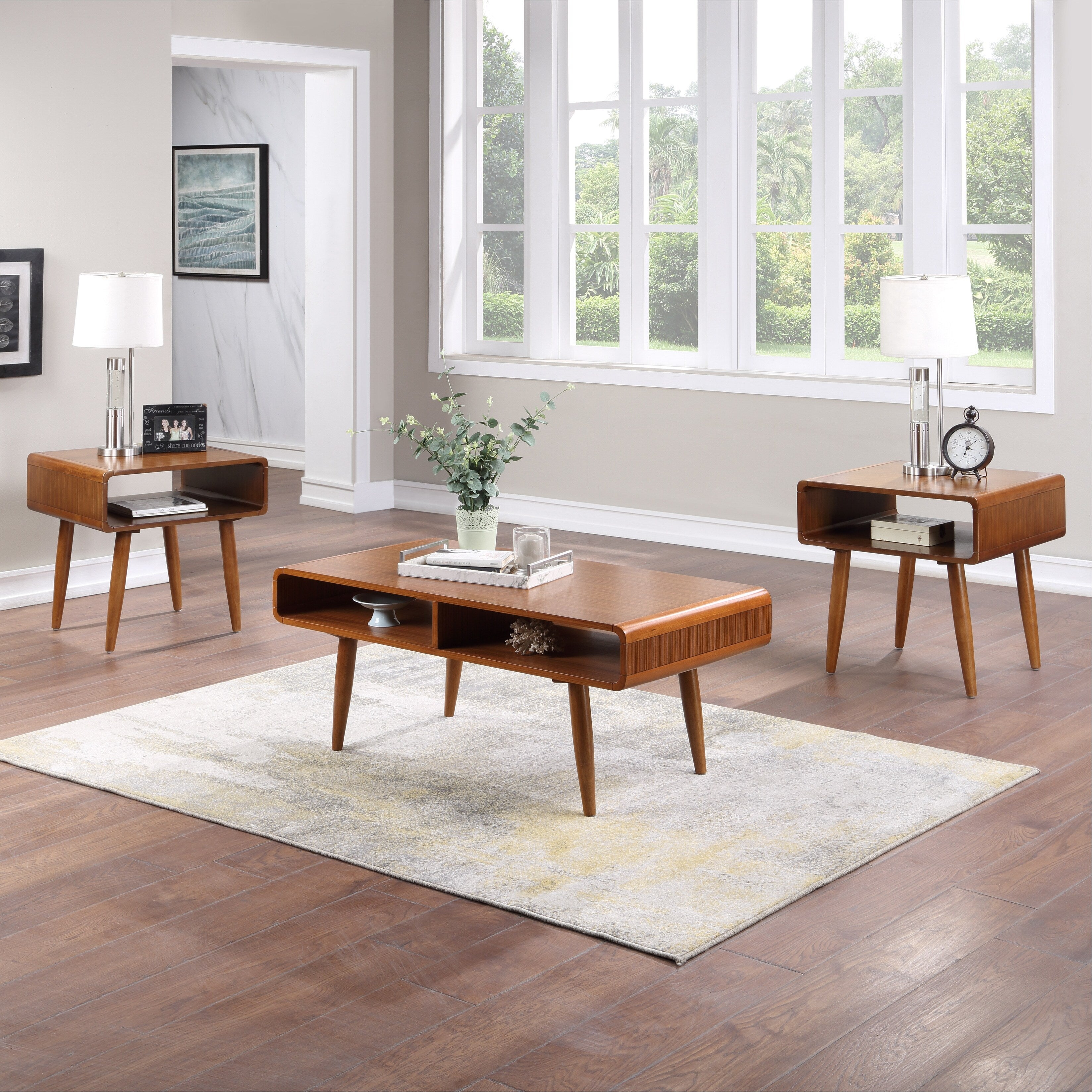 Dansk 3 Piece Occasional Table Set