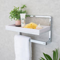 Danya B. Wall Mount Towel Rack And Shelf
