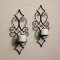 Danya B. Casablanca Iron Candle Sconce Set