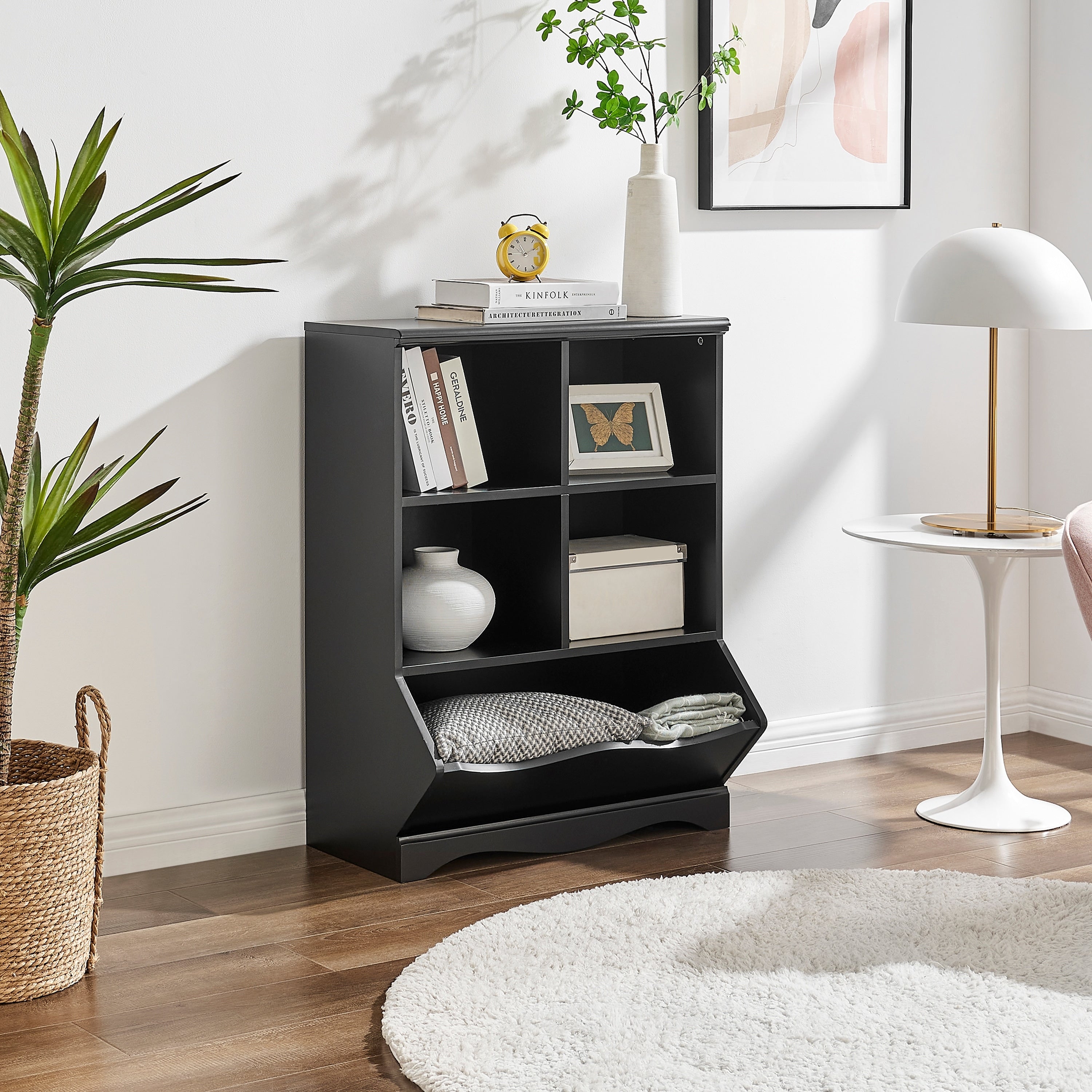 Danya B. Multi Cubby Storage Cabinet White