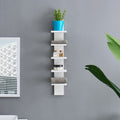 Danya B. Utility Column Spine Wall Shelves White