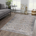 Daphne Collection Ivory Oriental Area Rug