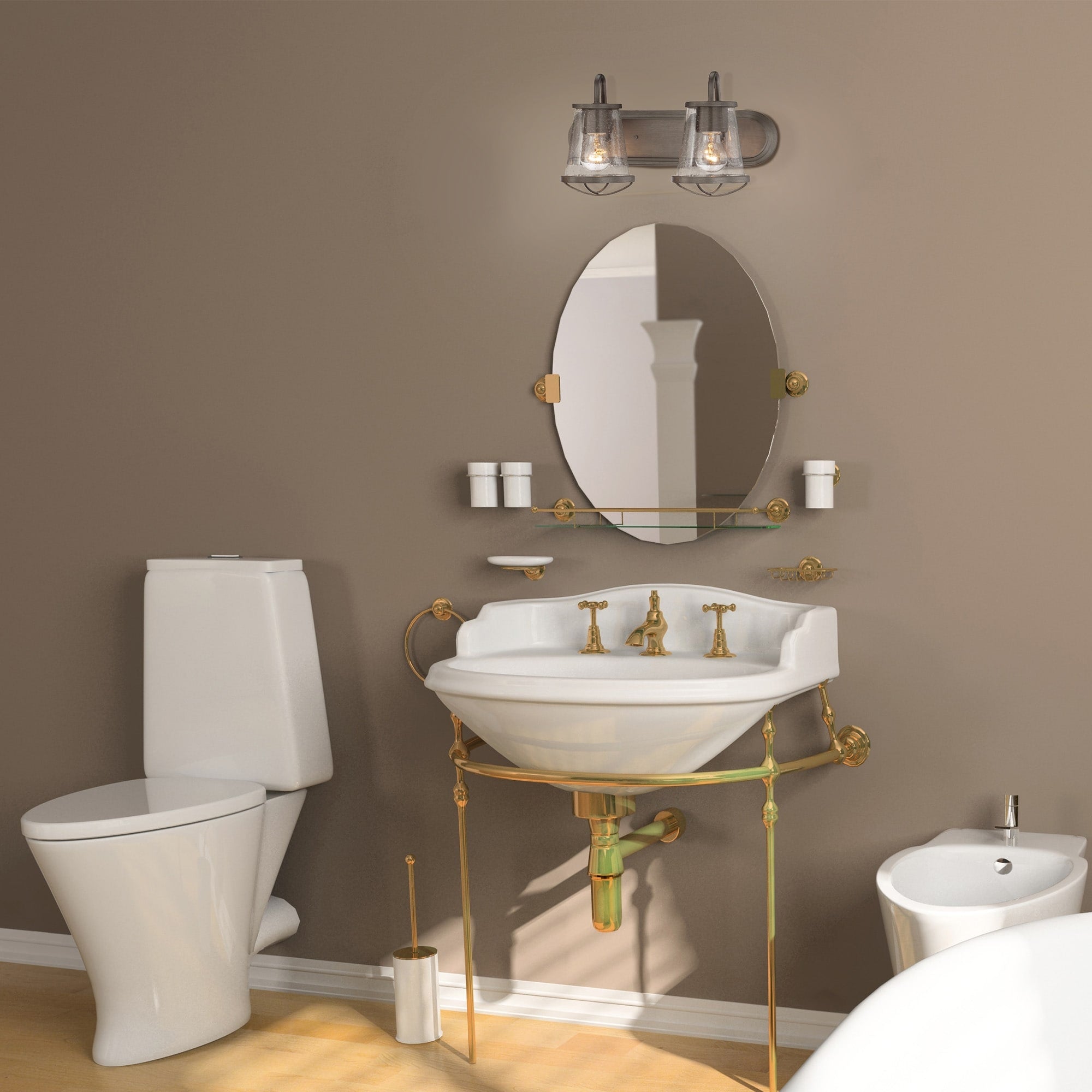 Darby 2 Light Bath