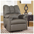 Signature Designs By Ashley Darcy Grey Cobblestone Rocker Recliner