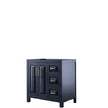 Daria 36 Inch Single Vanity No Top No Mirror