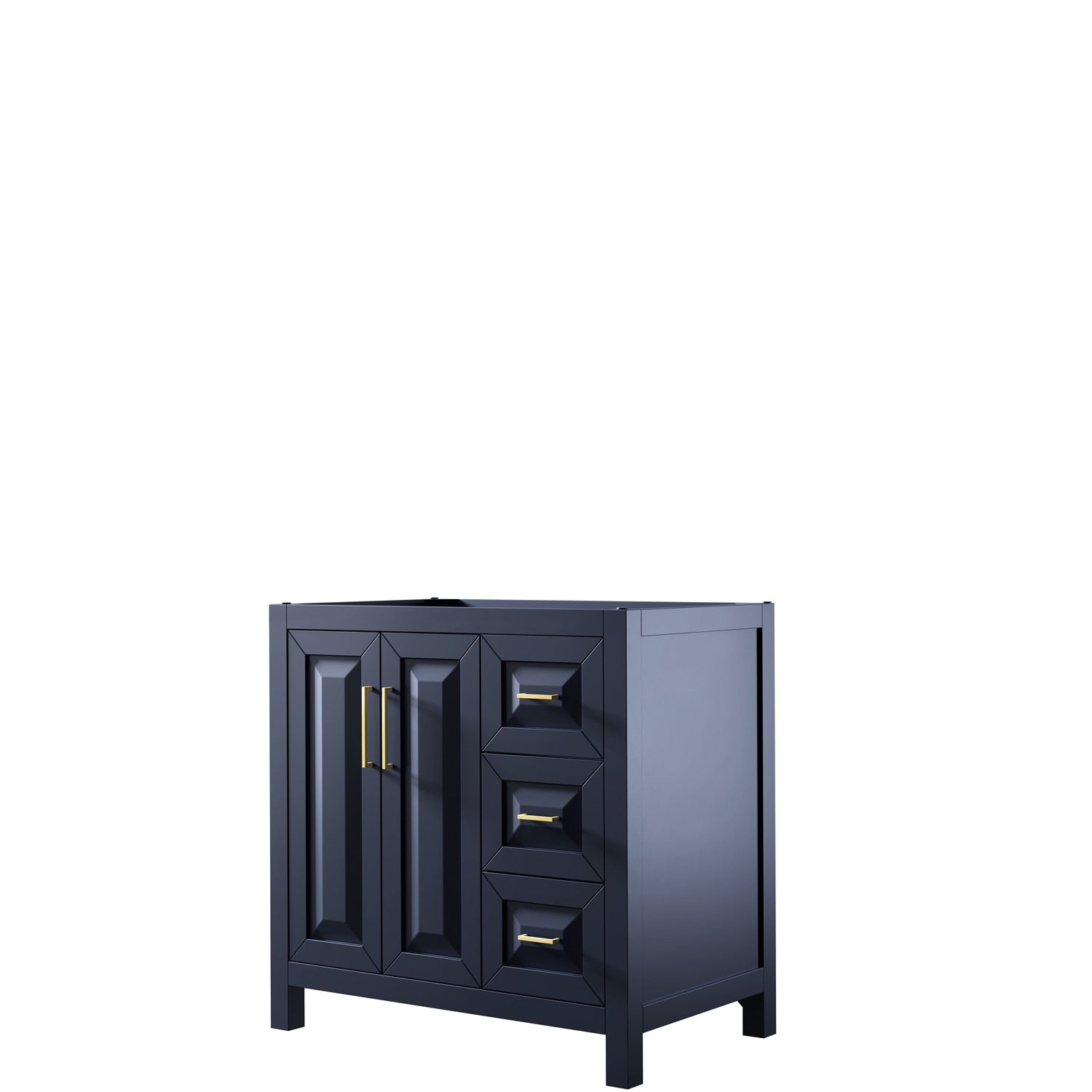 Daria 36 Inch Single Vanity No Top No Mirror