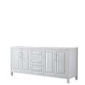 Daria 80 Inch Double Vanity No Top No Mirror