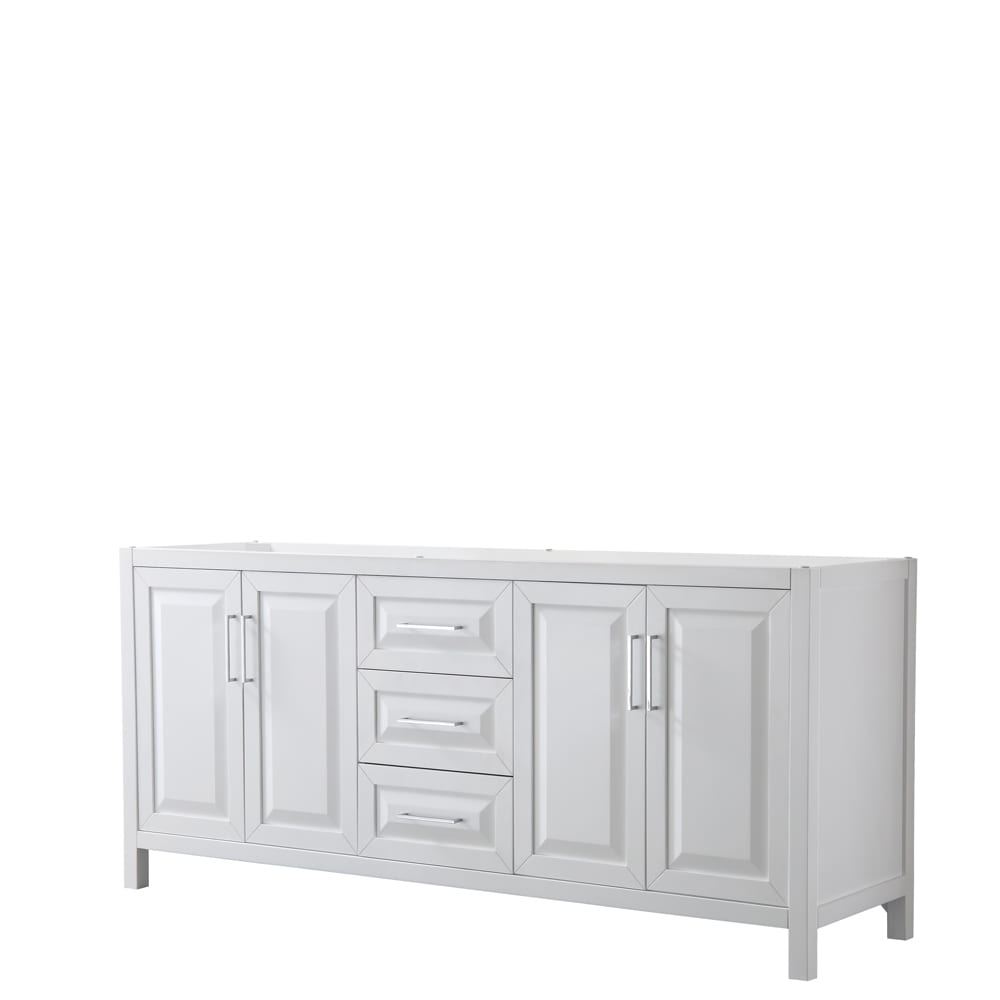 Daria 80 Inch Double Vanity No Top No Mirror