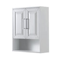 Daria Wall Mounted Storage Cabinet In White