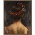 Dark Portrait I By Ethan Harper Framed Canvas Wall Art Print