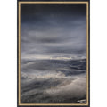 Dark Seascape Impression By Yuli Saputra Framed Mounted Canvas Wall Art Print