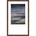 Dark Seascape Impression By Yuli Saputra Wood Framed Wall Art Print