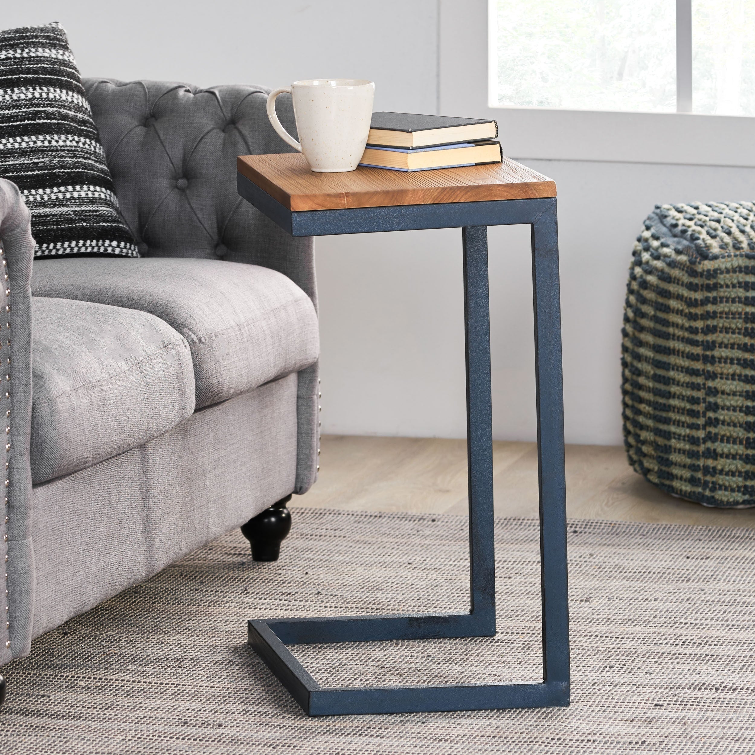 Darlah Large Firwood Antique Accent Table By Christopher Knight Home