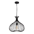The Gray Barn Casita Verde 1 Light Chandelier With Black Finish