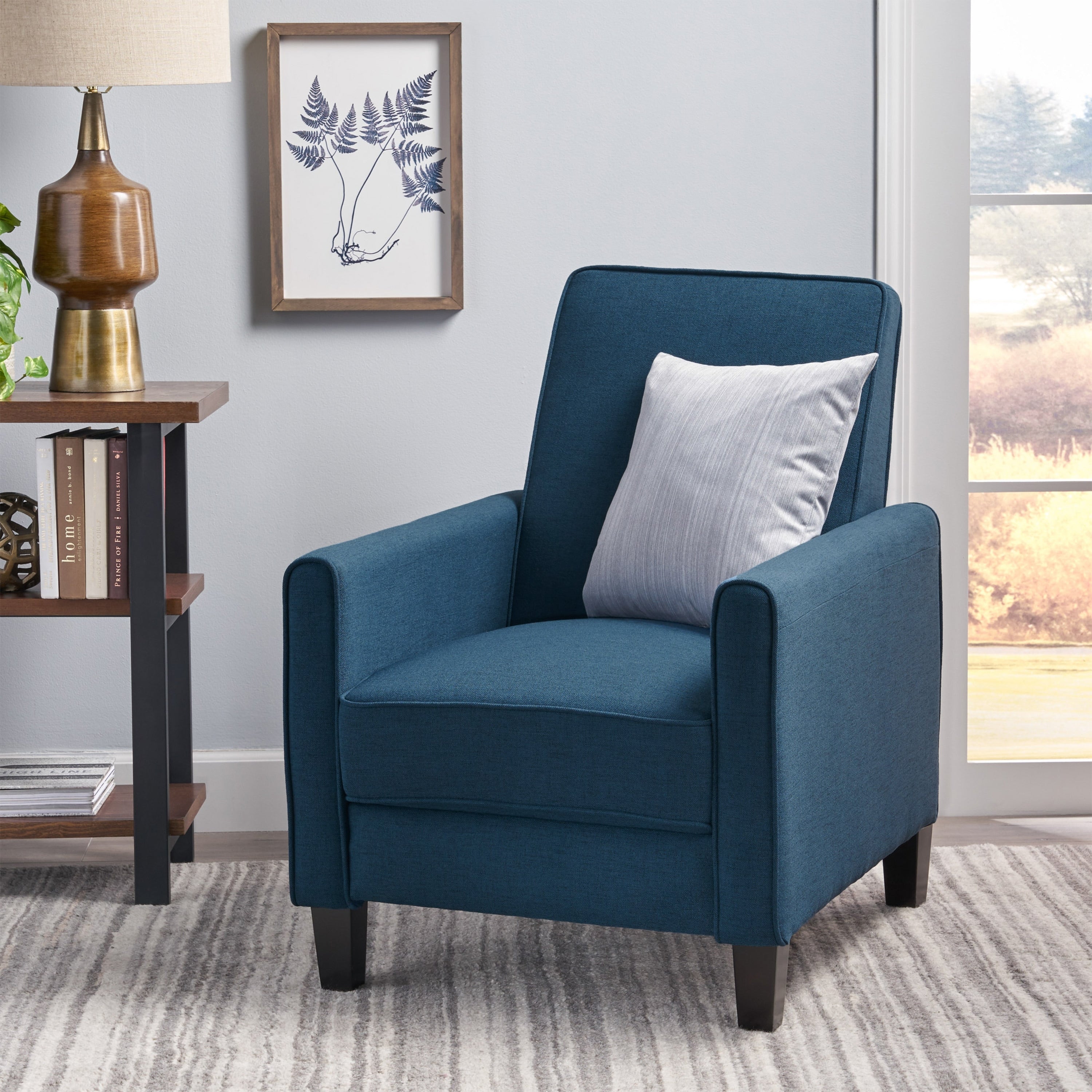 Darvis Fabric Recliner Club Chair By Christopher Knight Home