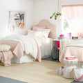 Dash Albert Ana Ticking Machine Washable Rug