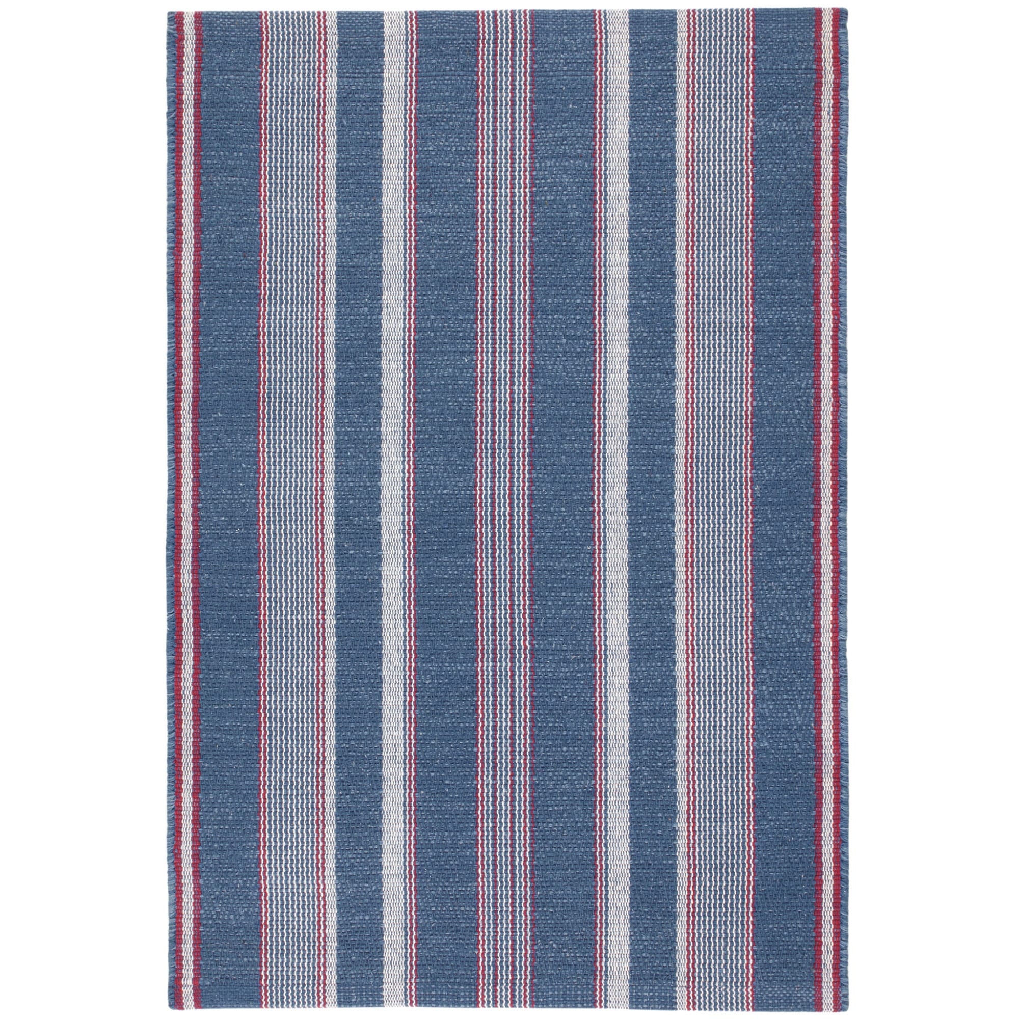 Dash Albert Camden Stripe Handwoven Cotton Rug