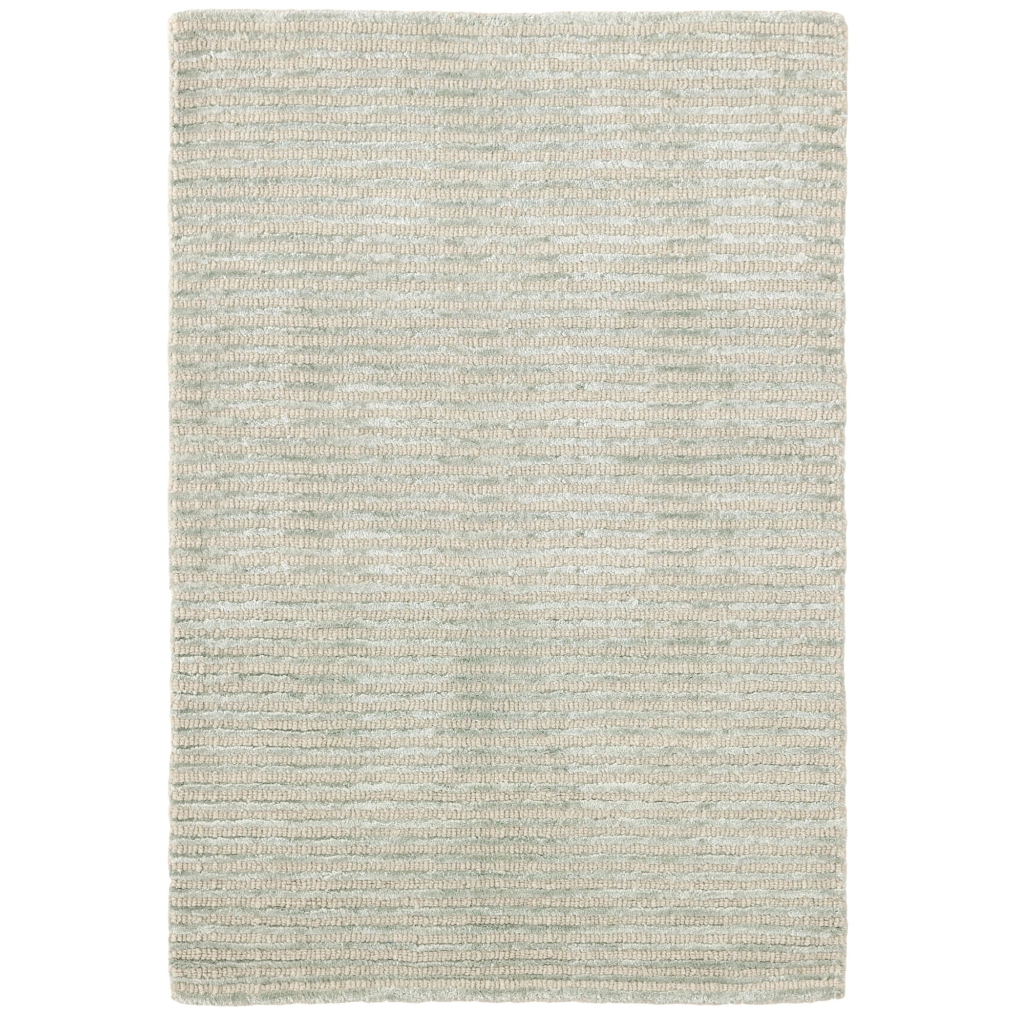Dash Albert Cut Stripe Hand Knotted Viscosewool Rug