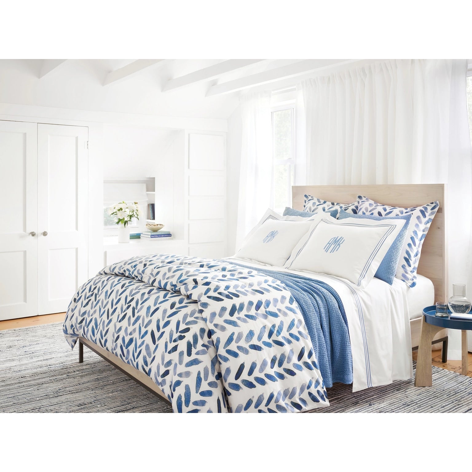 Dash Albert Denim Rag Ribbed Handwoven Cotton Rug