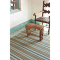 Dash Albert Heron Stripe Handwoven Cotton Rug