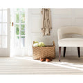 Dash Albert Swedish Stripe Handwoven Cotton Rug