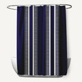 Dashing Stripe Stripe Print Shower Curtain