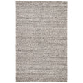 Daven Handmade Solid Gray Silver Area Rug 8 X 10 710 X910