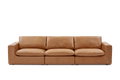 Dawson Leather Extended Sofa