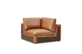 Dawson Leather Corner Couch