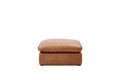 Dawson Leather Small Ottoman