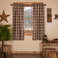 Dawson Star Scalloped Lined Short Panel Set 63 X 36