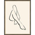Day Off By Uma Gokhale Framed Mounted Canvas Wall Art Print