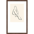 Day Off By Uma Gokhale Wood Framed Wall Art Print